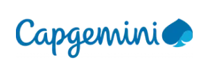 capgemini logo Capgemini logo displayed prominently on a black background, symbolizing the LMTEQ partnership with Capgemini.
