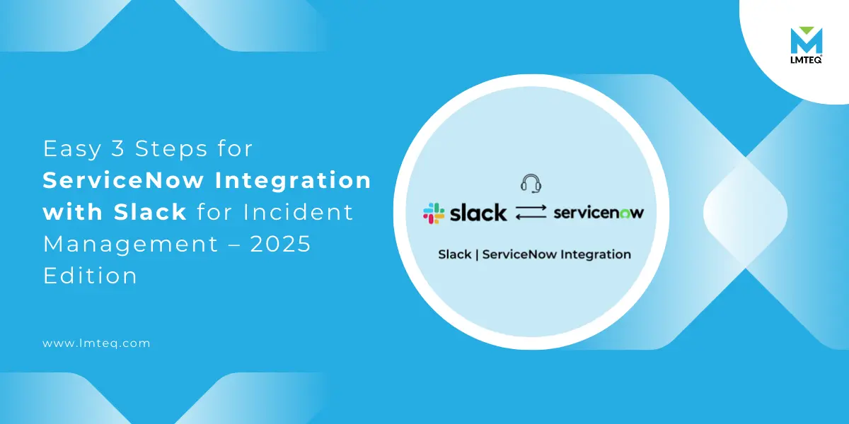servicenow integration with slack for incident management Easy three-step service desk integration with Stack Overflow for incident management using ServiceNow and Slack.