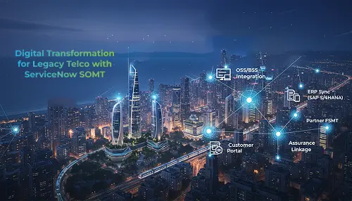 End-to-End Digital Transformation for a Legacy Telco with ServiceNow SOMT