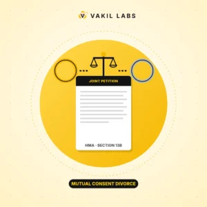 Illustration for the Vakil Labs article: Mutual Consent Divorce in Tamil Nadu: Process, Documents & Timeline